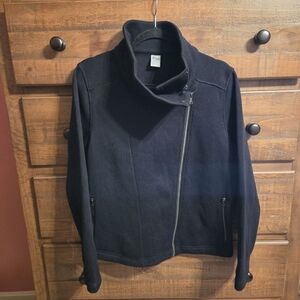 Old Navy Active Asymmetrical Cowl Neck Jacket.  Size L